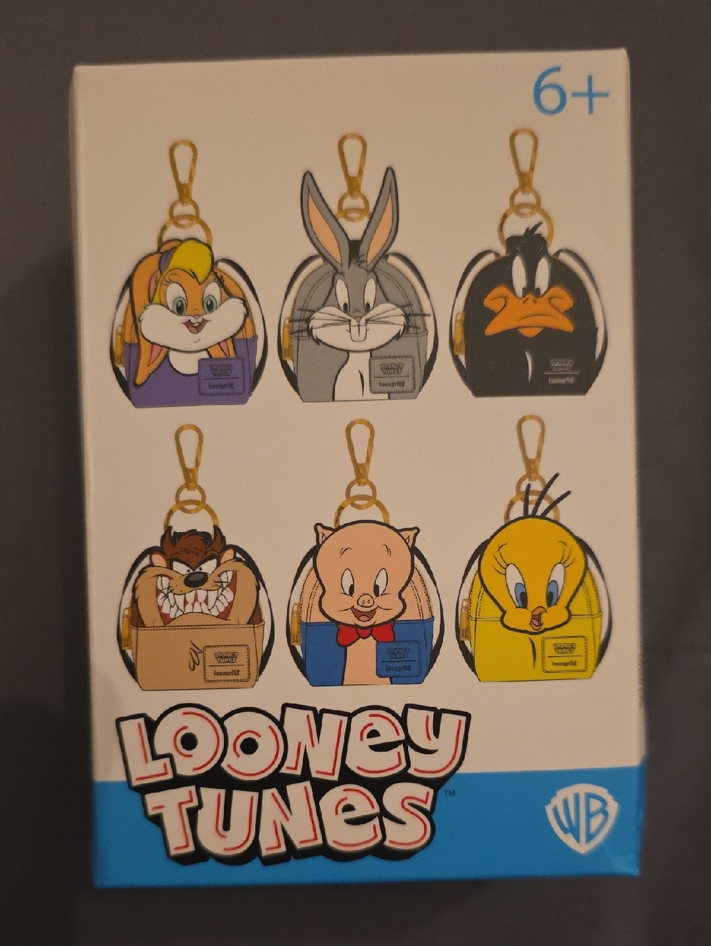 New Loungefly Looney Tunes Character Bag Charm